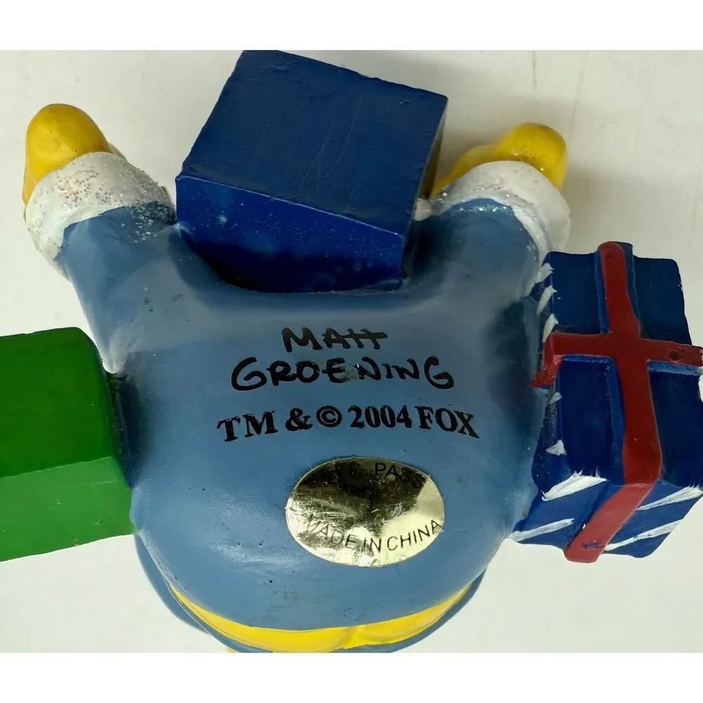 The‎ Simpsons Homer Sitting Eating Christmas Cookies 3” Ornament Vintage 2004